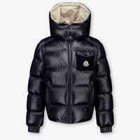 Moncler Yule Kinder Jongens Winterjas In Navy