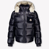 Moncler Yule Kinder Jongens Winterjas In Navy