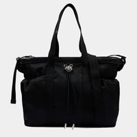 Moncler Baby Unisex Diaper Bag In Black
