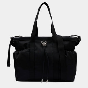 Moncler Baby Unisex Diaper Bag In Black