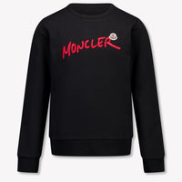 Moncler Kids Boys Sweater In Black