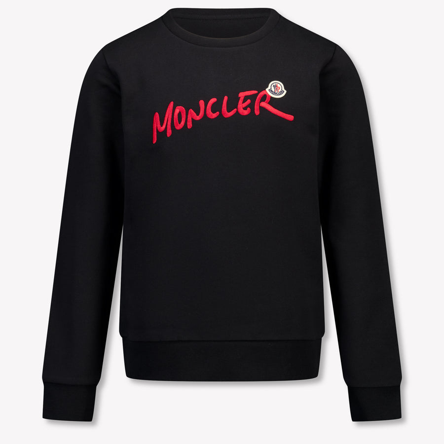 Moncler Kids Boys Sweater In Black
