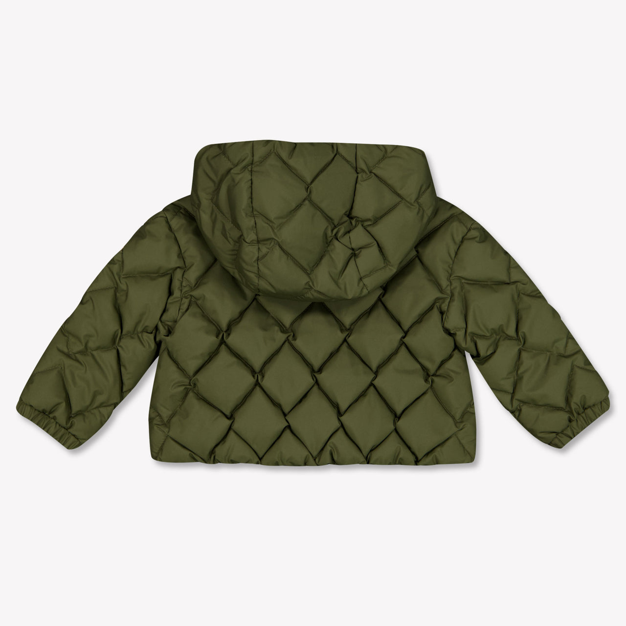 Moncler Ava Baby Girls Jackets In Dark Green