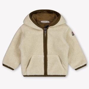 Moncler Baby Jongens Vest In Licht Beige