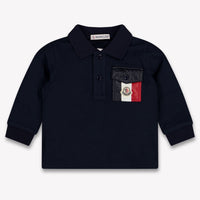 Moncler Baby Jongens Polo In Navy