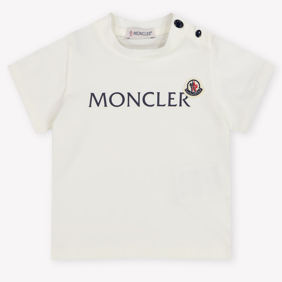 Moncler Baby Boys T-Shirt in White