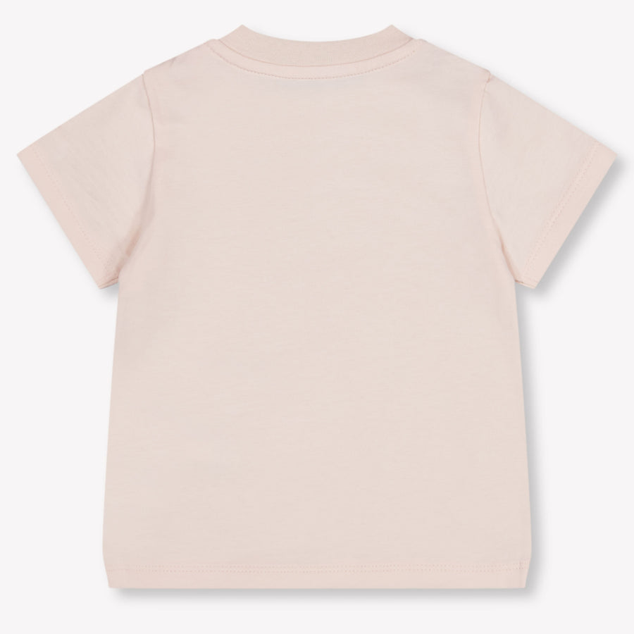 Moncler Baby Meisjes T-Shirt In Licht Roze