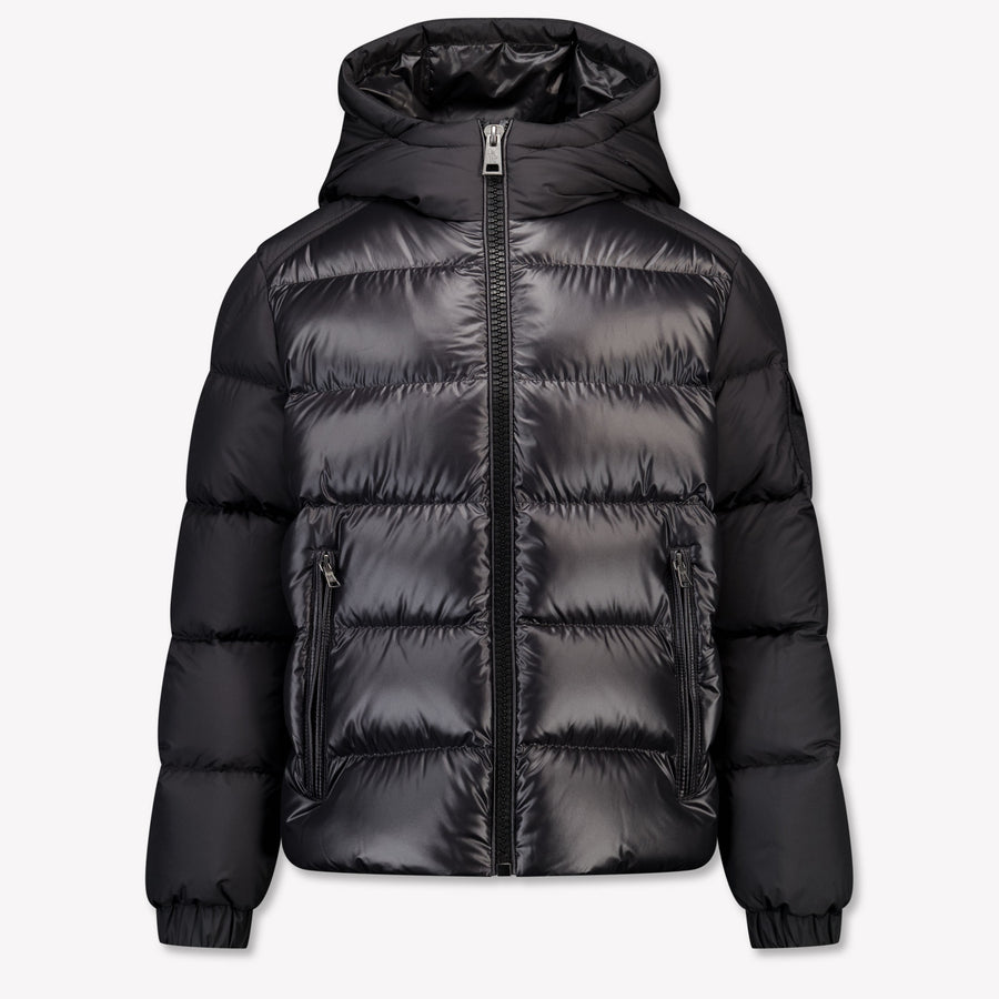 Moncler Hyoseris Kinder Jongens Winterjas In Zwart