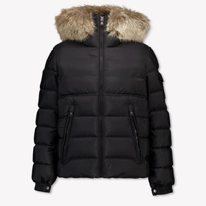 Moncler NewByron Kids Boys Jackets In Black