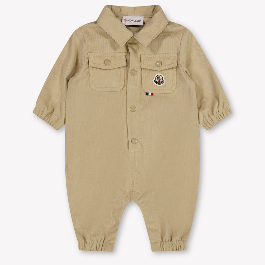 Moncler Baby Jongens Boxpakje In Beige