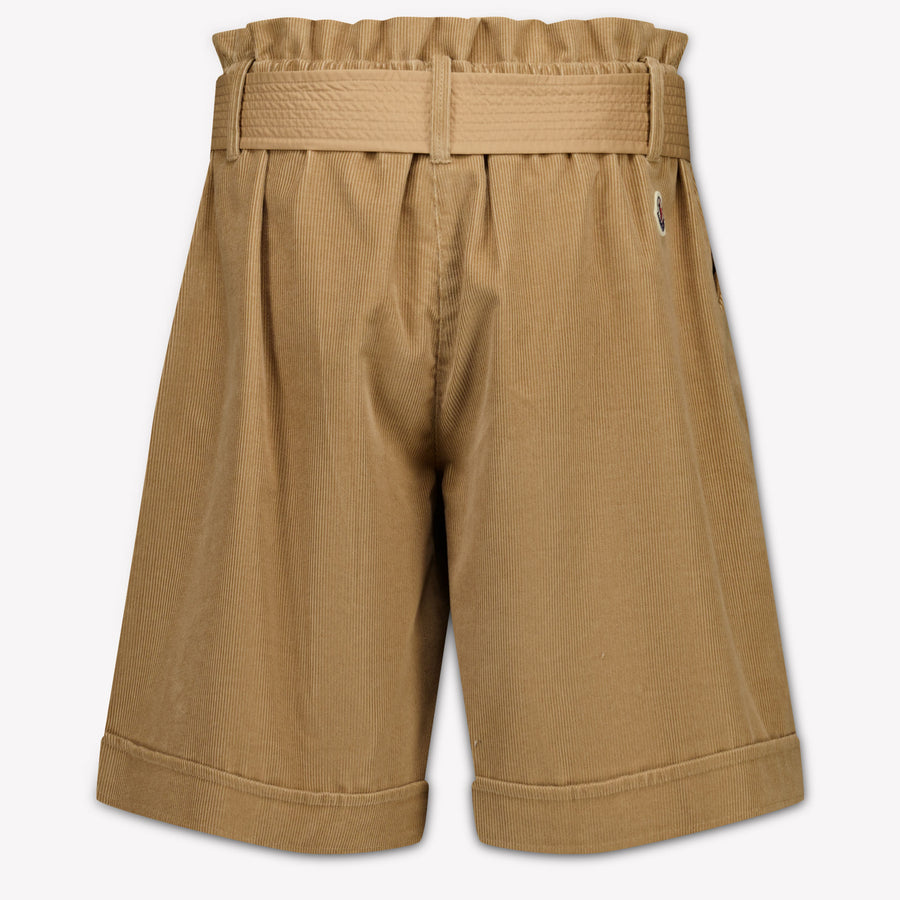 Moncler Kids Girls Shorts In Beige