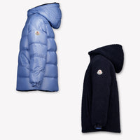 Moncler Varando Kids Boys Jackets In Light Blue