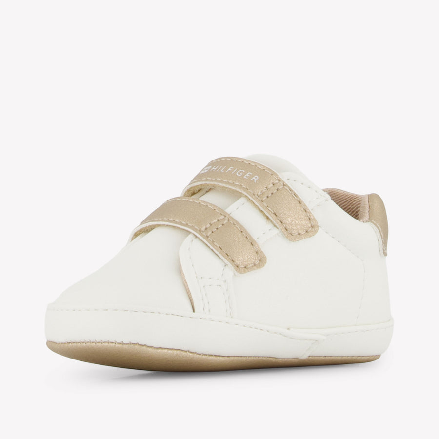 Tommy Hilfiger Baby Girls Sneakers In Gold
