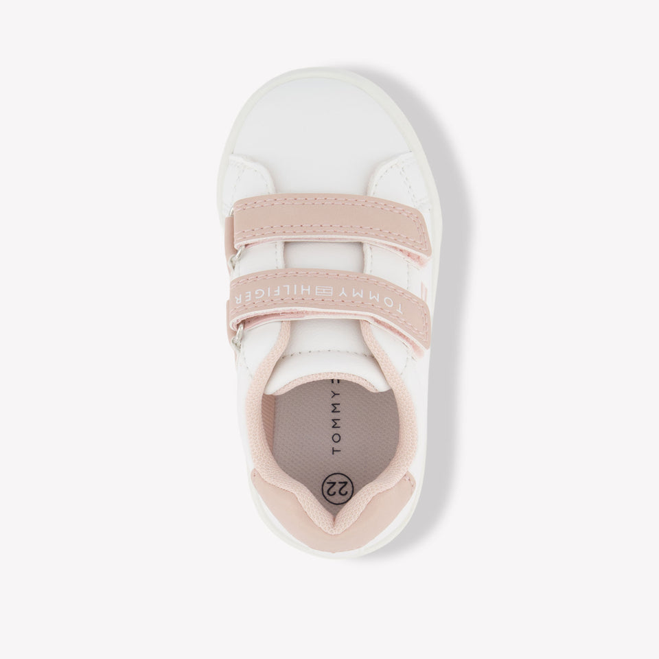 Tommy Hilfiger Girls Sneakers In White