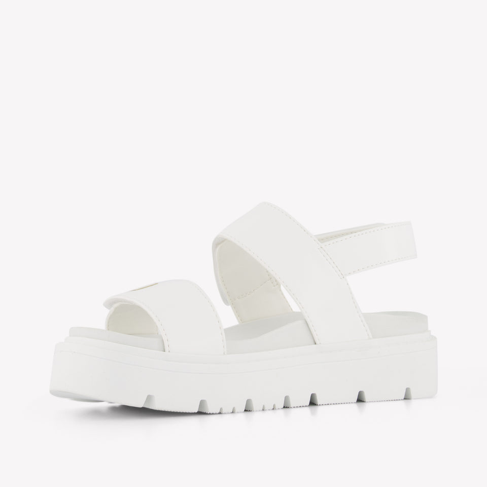 Tommy Hilfiger Girls Sandals In OffWhite