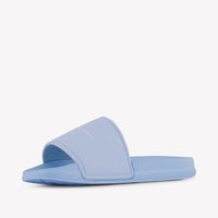 Tommy Hilfiger Unisex Slippers In Licht Blauw