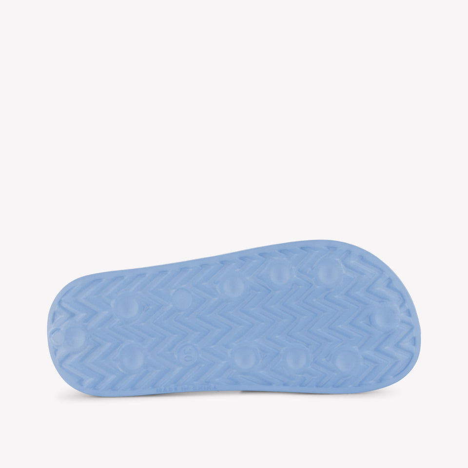 Tommy Hilfiger Unisex Slippers In Licht Blauw