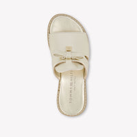 Tommy Hilfiger Girls Flipflops In Gold
