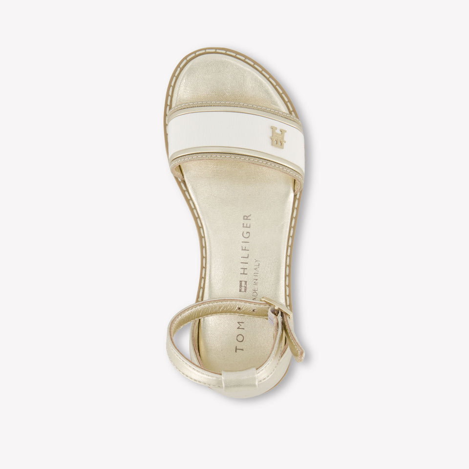 Tommy Hilfiger Meisjes Sandalen In Goud
