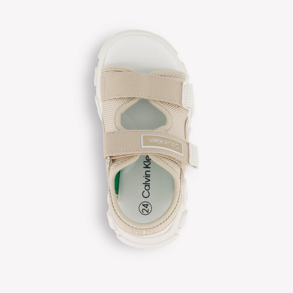 Calvin Klein Jongens Sandalen In Beige
