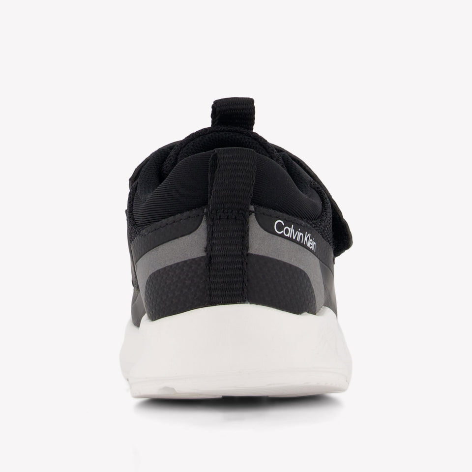 Calvin Klein Jongens Sneakers In Zwart