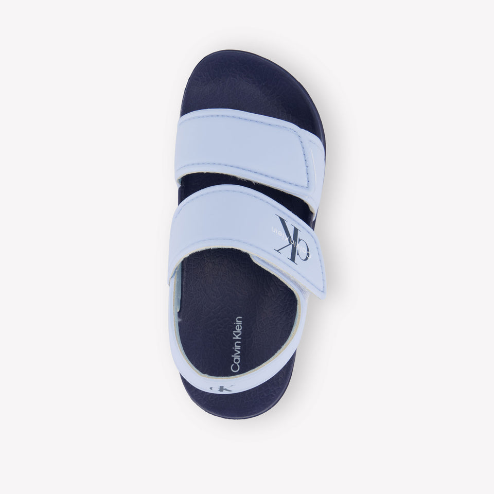 Calvin Klein Jongens Sandalen In Licht Blauw