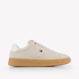 Tommy Hilfiger Unisex Sneakers In Beige