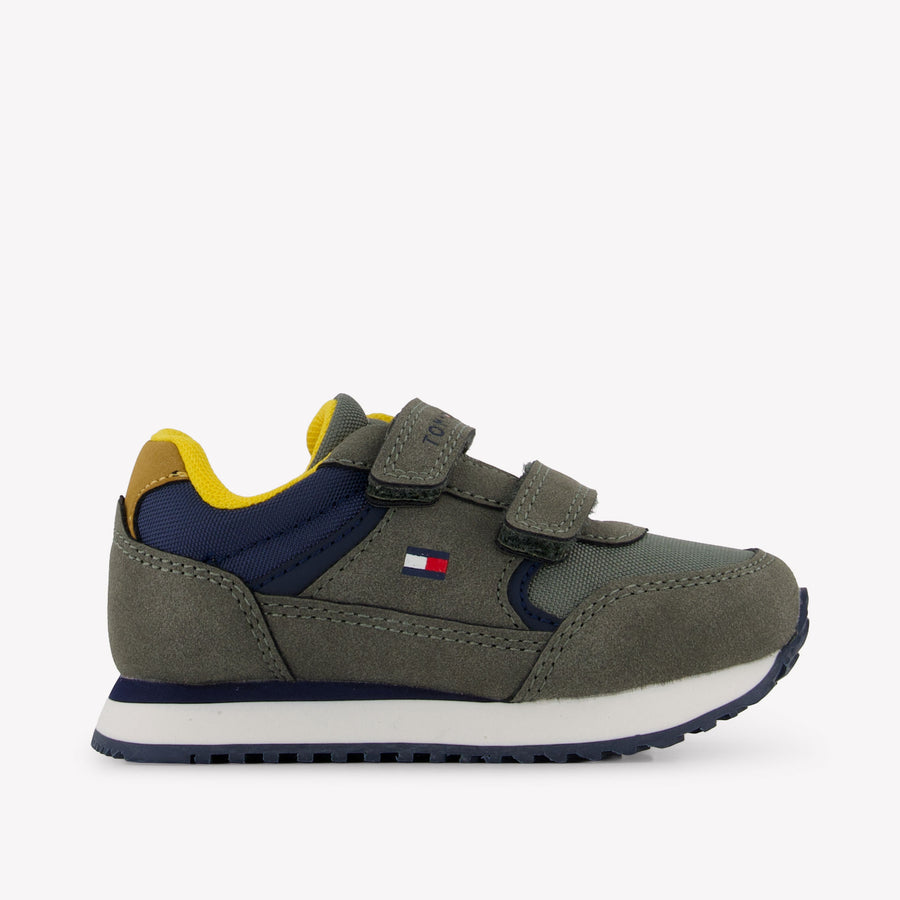 Tommy Hilfiger Kinder Jongens Sneakers In Army
