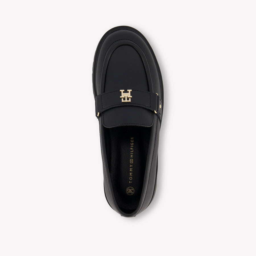 Tommy Hilfiger Girls Shoes In Black
