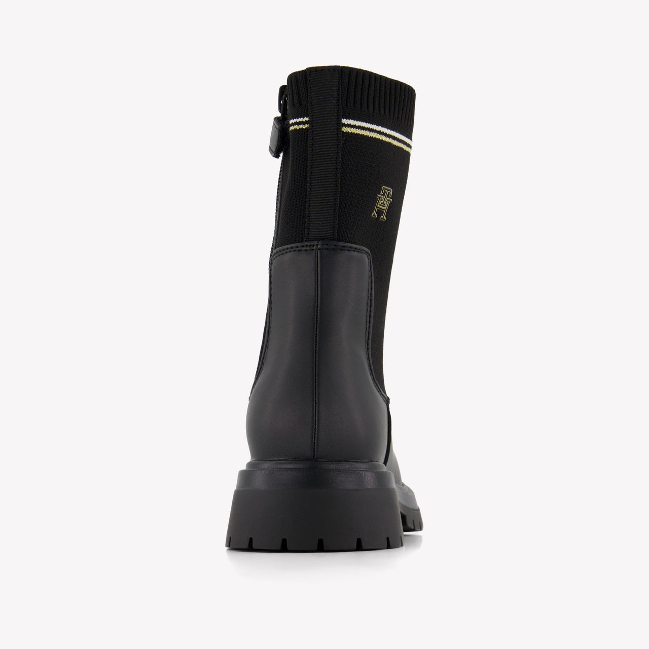 Tommy Hilfiger Kids Girls Boots In Black