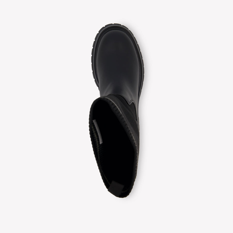 Tommy Hilfiger Kids Girls Boots In Black