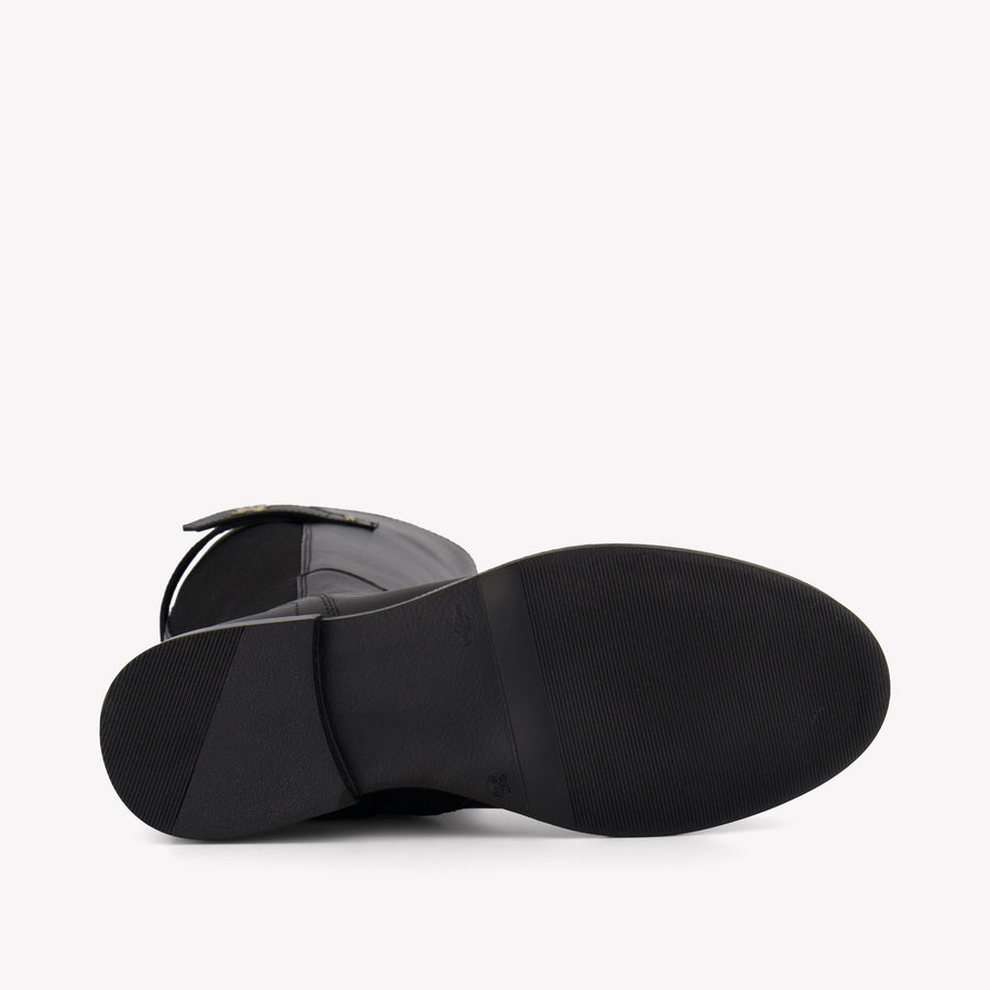 Tommy Hilfiger Kids Girls Boots In Black