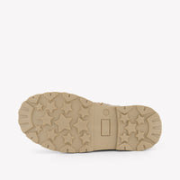 Calvin Klein Kids Girls Boots In Beige
