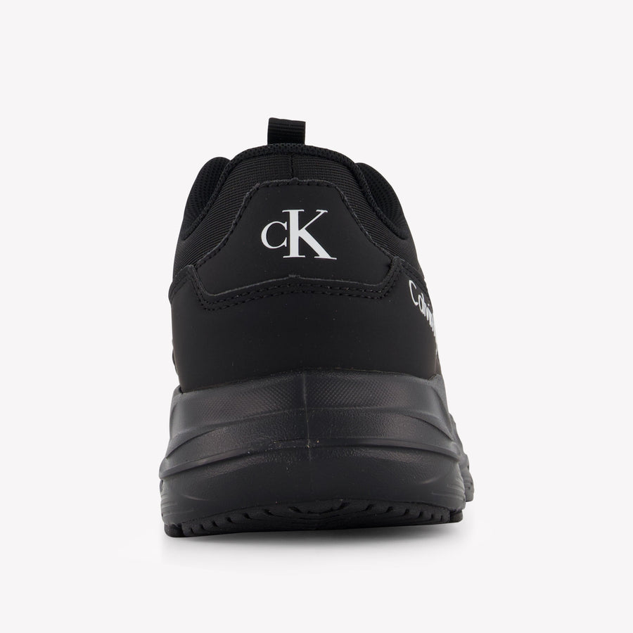 Calvin Klein Boys Sneakers In Black