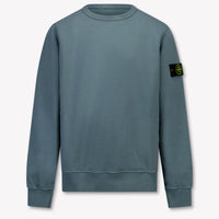 Stone Island Kids Boys Sweater In Blue