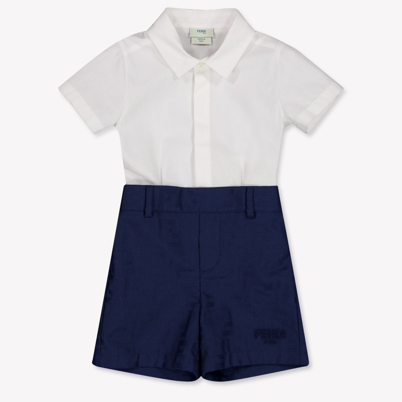 Fendi Baby Jongens Setje In Navy
