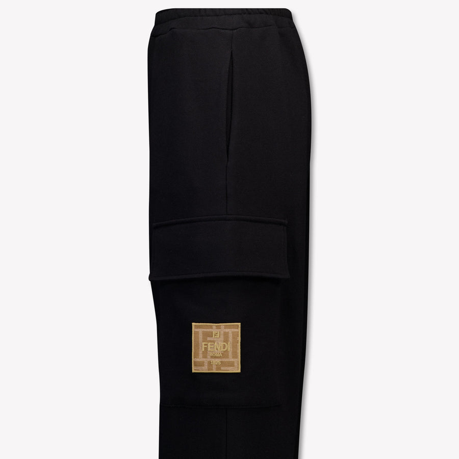 Fendi Kinder Jongens Broek In Zwart