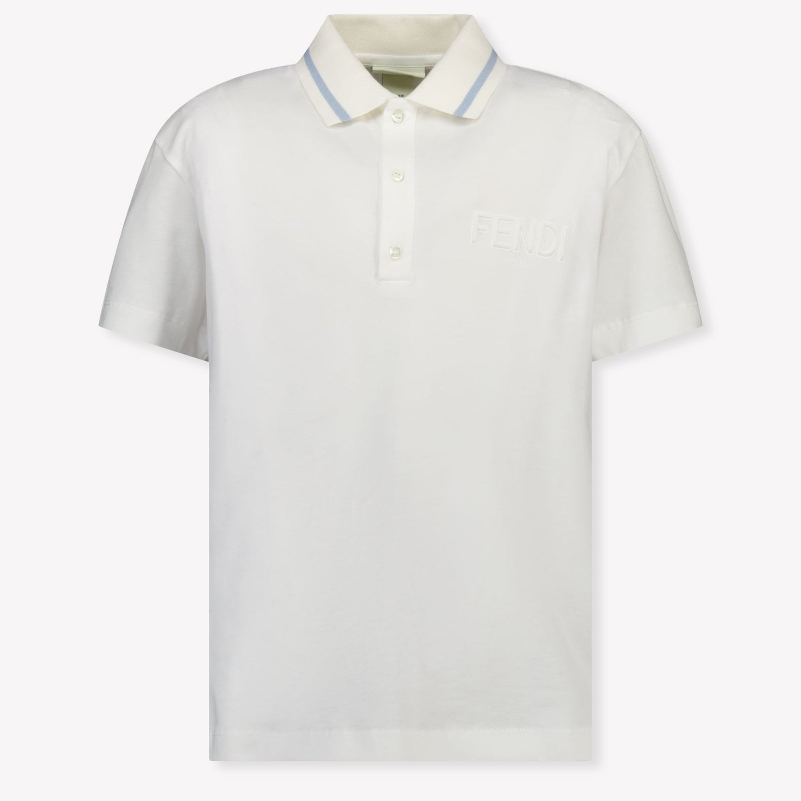 Fendi Kinder Jongens Polo In Wit