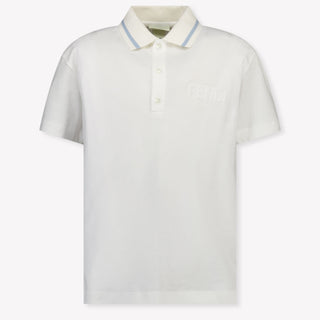 Fendi Kinder Jongens Polo In Wit