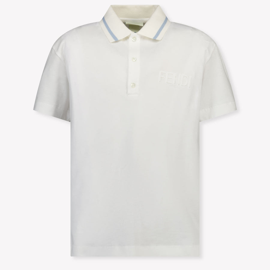 Fendi Kinder Jongens Polo In Wit