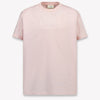 Fendi Kinder Unisex T-Shirt In Roze