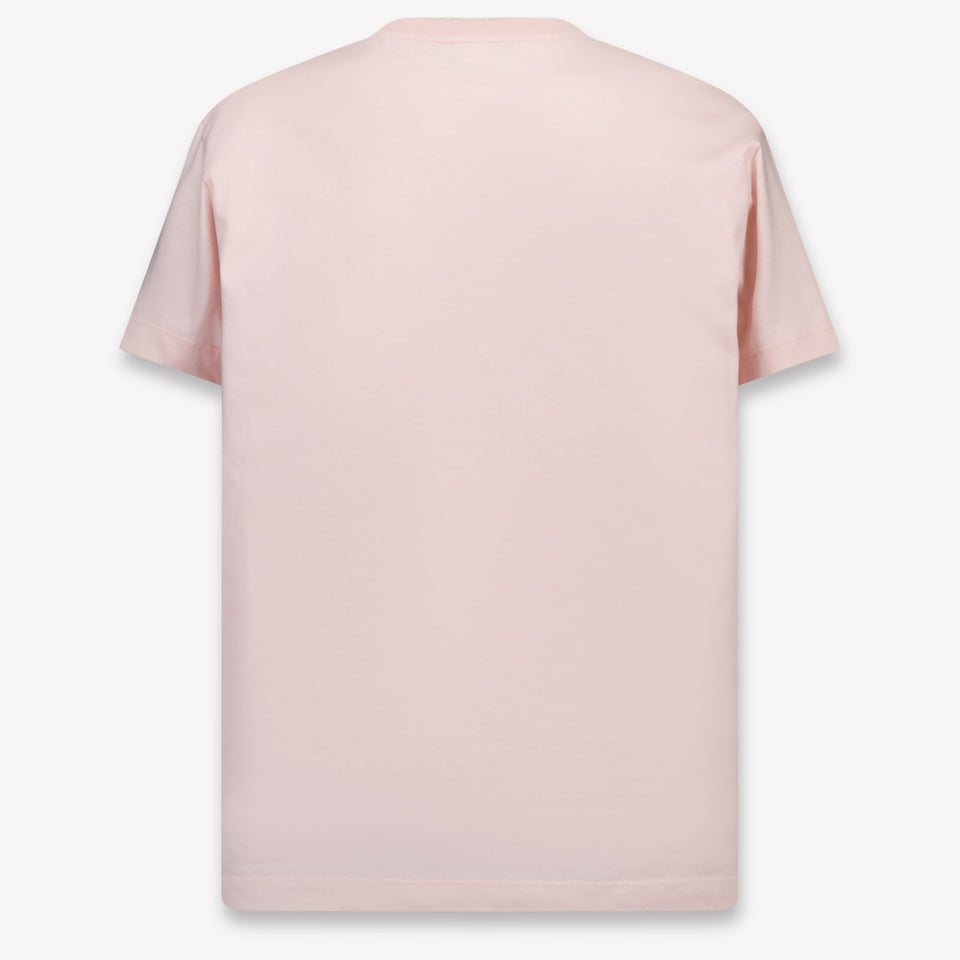 Fendi Kids Unisex T-Shirt In Pink