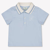 Fendi Baby Boys Polo In Light Blue