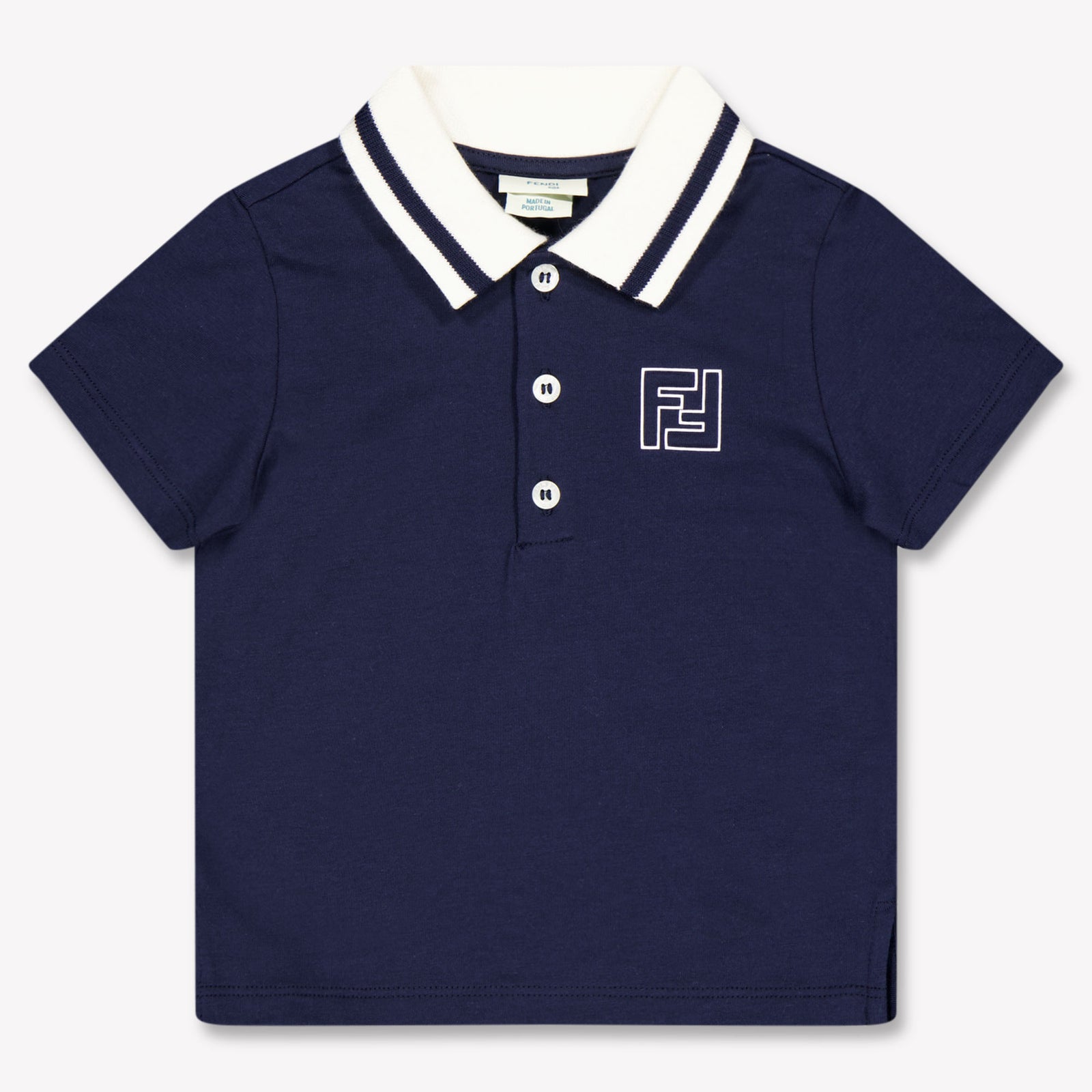 Fendi Baby Boys Polo In Navy
