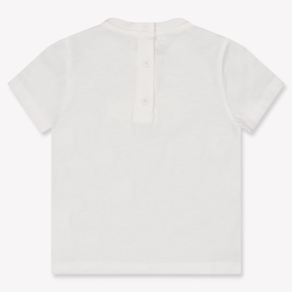 Fendi Baby Boys T-Shirt In White