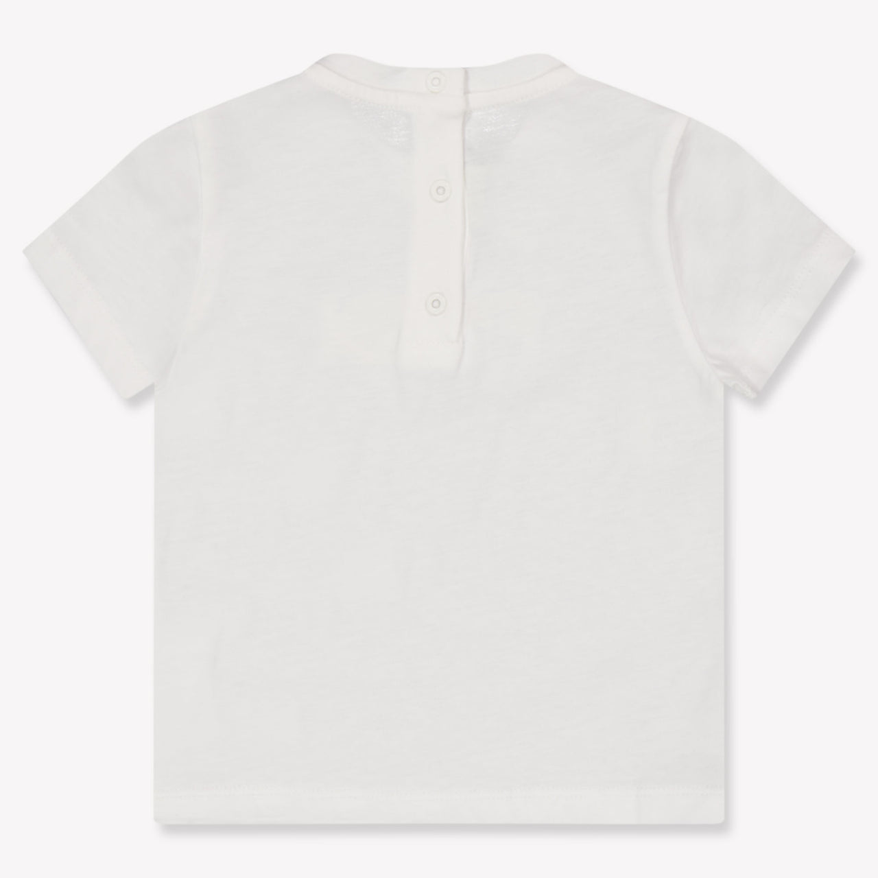 Fendi Baby Jongens T-Shirt In Wit