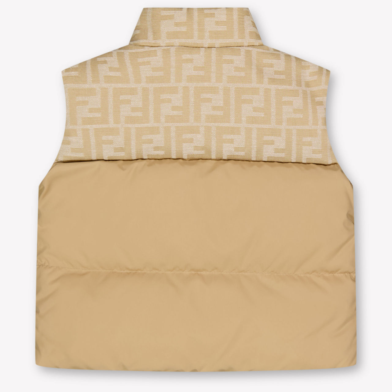 Fendi Baby Boys Bodywarmer In Beige