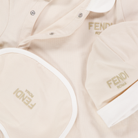 Fendi Baby Unisex Boxpakje In Beige