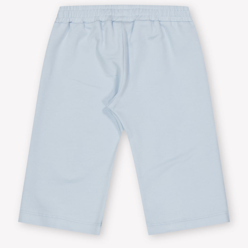 Fendi Baby Unisex Broek In Licht Blauw