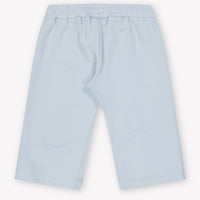 Fendi Baby Unisex Pants In Light Blue
